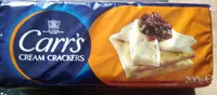 Mängden socker i Carrs Cream Crackers 200G