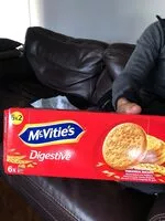 Mängden socker i Mc Vitie's Digestive