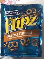 Mängden socker i Flipz Salted Caramel