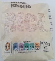 Mängden socker i Arborio Risotto