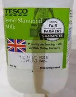Mängden socker i Semi- Skimmed Milk 1.136Ltr / 2 Pints