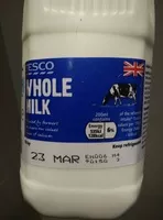 Mängden socker i WHOLE Milk