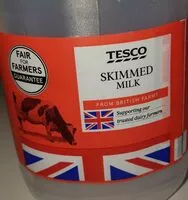 Mängden socker i Tesco Skimmed-milk