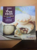 Mängden socker i Tesco Free From Bramley Apple Pies 4 Pack