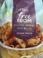 Socker och näringsämnen i Tesco free from penne