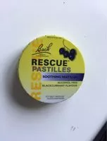 Mängden socker i Rescue Soothing Pastilles, Blackcurrant