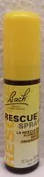 Mängden socker i Rescue spray