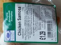 Mängden socker i Chicken Samosa