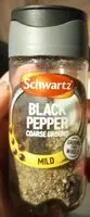 Mängden socker i Black Pepper