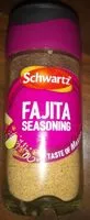Mängden socker i Schwartz Fajita 46G Jar