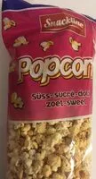 Mängden socker i Pop corn sucré