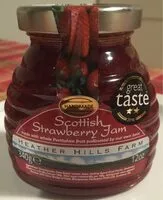 Mängden socker i Scottish strawberry jam
