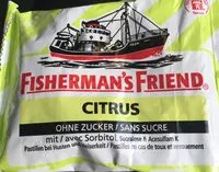 Mängden socker i Fisherman's Friend Citrus