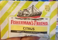 Mängden socker i Menthol flavour pastilles