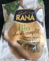 Mängden socker i Bio au blé complet Epinards, ricotta et Burrata