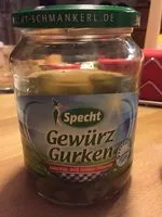 Mängden socker i Bayerische Gewürz Gurken