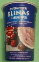 Mängden socker i Joghurt nach griechischer Art, Kirsche