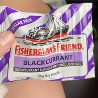 Mängden socker i Blackcurrant Fisherman’s friend mints