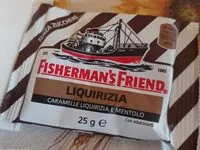 Mängden socker i Fisherman's friend liquirizia