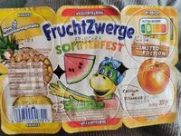 Mängden socker i Fruchtzwerge sommerfest