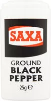 Mängden socker i Saxa Ground Black Pepper
