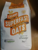 Mängden socker i Creamy Superfast Oats