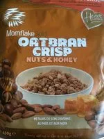 Mängden socker i Oatbran Crisp Nuts & Honey