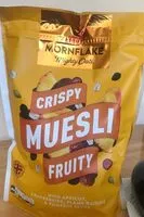 Mängden socker i Crispy muesli fruity