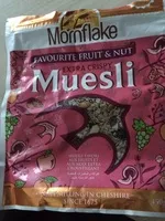 Mängden socker i Favourite fruit et nuts extra Crisby muesli