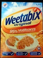 Mängden socker i Weetabix