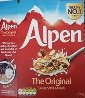 Mängden socker i Tho original swiss style muesli