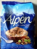 Mängden socker i No Added Sugar Muesli