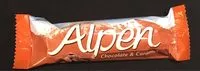 Mängden socker i Alpen chocolate & caramel