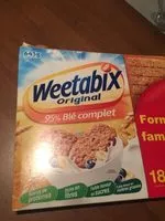 Socker och näringsämnen i Weetabix