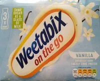 Mängden socker i Weetabix on the go