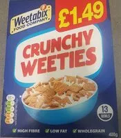 Mängden socker i Crunchy Weeties