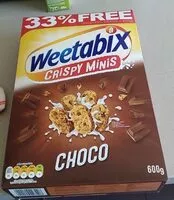 Mängden socker i Weetabix crispy minis