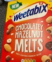 Mängden socker i Chocolatey hazelnut melts