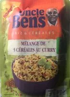 Mängden socker i Melange de 5 cereales au curry