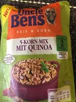 Mängden socker i 5-Korn-Mix mit Quinoa
