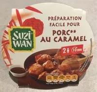 Mängden socker i Préparation facile pour porc au caramel