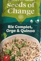 Mängden socker i Riz complet, Orge & Quinoa