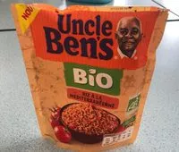 Mängden socker i Riz méditerranéen bio Uncle Ben's 240 g