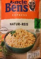 Mängden socker i Natur reis