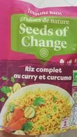 Mängden socker i Riz complet au curry et curcuma