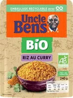 Mängden socker i Riz Curry BIO Uncle Ben's 240 g
