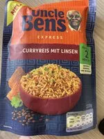 Mängden socker i Curryreis mit Linsen