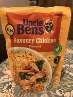 Mängden socker i Uncle Ben's Savoury Chicken (Flavoured)