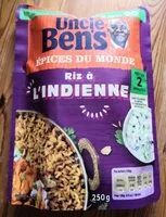 Mängden socker i Riz à l'indienne