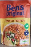 Mängden socker i Mixed pepper rice